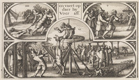 KG 02007
<br/>
Ontdekken, opgraven en ophangen lijk Slatius
<br/>
<em>Visscher, Claes Jansz. (1586/87-1652)</em>